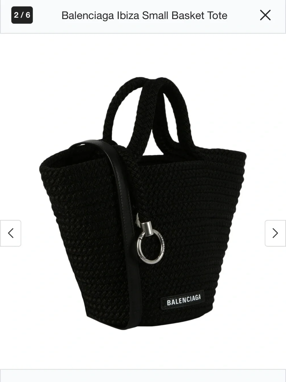 Balenciaga compact woven